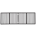 PETMAKER 4-Panel Indoor Foldable Pet Gate, Black
