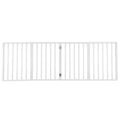 PETMAKER 4-Panel Indoor Foldable Pet Gate, White