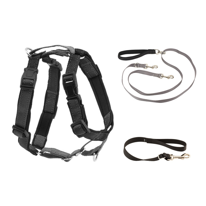 Easy Walk 3 in 1 Harness with Two Point Control Leash